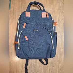 Laptop Backpack LOVEVOOK Molerolly II in a dark blue color